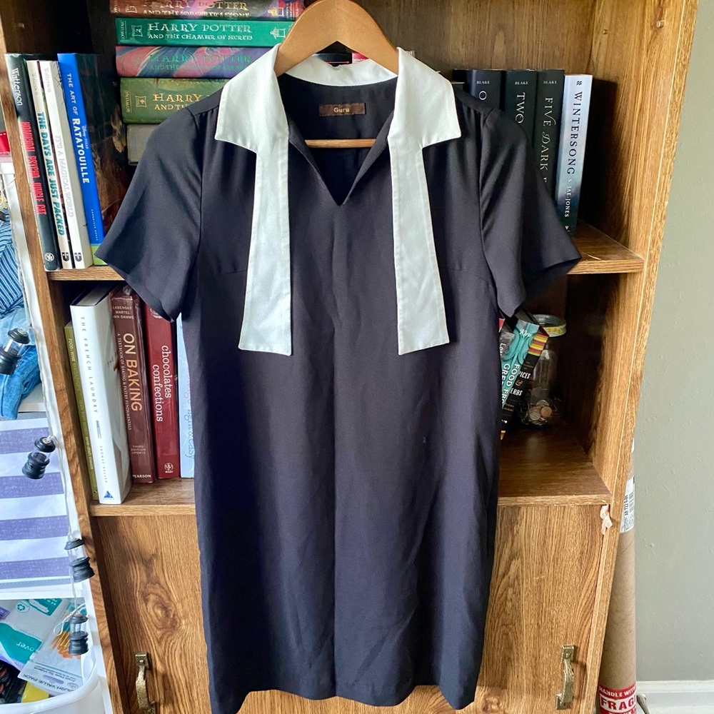 Black & White Sheath Dress
